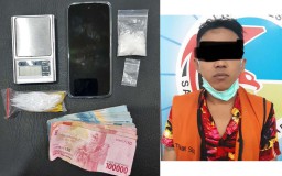 Gerebek Kamar Kos Pengedar di Surabaya, Polisi Sita 7,13 Gram Sabu