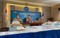 Pengiriman 2,9 Kg Sabu dari Jakarta ke Mataram Digagalkan di Tol Warugunung