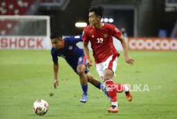 Final Piala AFF, Pratama Arhan Absen Leg Pertama Vs Thailand