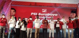 Pengurus PSI Surabaya Dikukuhkan, Dukung Eri Cahyadi Jadi Wali Kota 2024