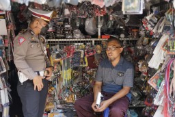 Satlantas Polres Ponorogo Sisir Bengkel Motor Penjual Knalpot Brong