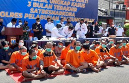 Polres Tanjung Perak Musnahkan 6,5 Kg Narkoba dan Ribuan Ekstasi