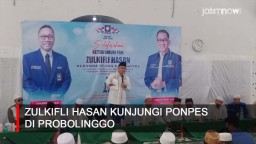 Video: Zulkifli Hasan Kunjungi Ponpes di Probolinggo