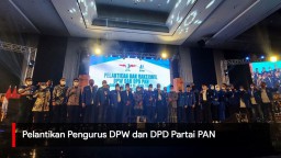 Video: Pelantikan Pengurus DPW dan DPD Partai PAN