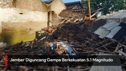 Video: Jember Diguncang Gempa Berkekuatan 5.1 Magnitudo