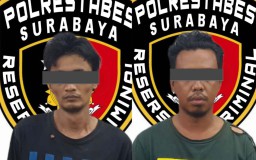Terlibat Pembegalan di Surabaya, Dua Anggota Geng Motor Diringkus