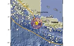 Gempa Magnitudo 6,7 Guncang Perairan Banten