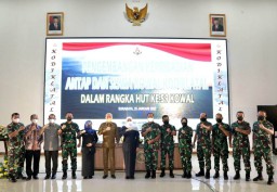 HUT ke-59 KOWAL, Gubernur Khofifah: Selamat Mengabdi Mengawal Kedaulatan Laut