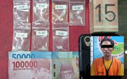 Miris, Tukang Becak di Surabaya Nyambi Edarkan Sabu