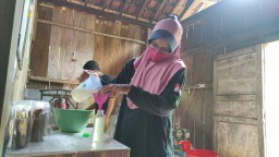 Harga Minyak Goreng Naik, Pengusaha Minyak Kelapa di Pacitan Ketiban Berkah