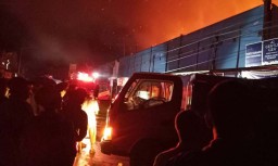 Pasar Bajulmati Banyuwangi Terbakar, Pemadaman Butuh Waktu 5 Jam