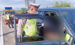 Pengemudi Mobil asal Ponorogo Ditemukan Meninggal di Tol Jombang-Mojokerto