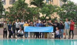 Momen Pertemuan Seluruh Kru jatimnow.com di Verwood Hotel Surabaya