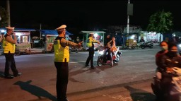 Puluhan Motor Knalpot Brong Terjaring Razia Polres Madiun