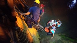 Remaja di Surabaya Tewas Terseret Arus Saluran Air Jalan Kartini