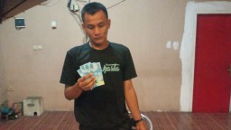Satpam asal Lamongan Edarkan Uang Palsu di Mojokerto