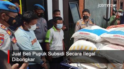 Video: Jual Beli Pupuk Subsidi Secara Ilegal di Ponorogo Dibongkar