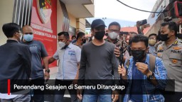 Video: Penendang Sesajen di Semeru Ditangkap