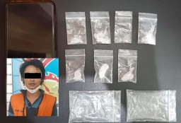 Sembari Giling Pentol Bakso, Pria ini Jualan Sabu di Surabaya, Masuk Penjara Deh