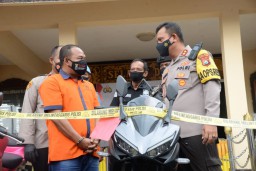 Pria asal Sidoarjo Bawa Kabur 3 Motor Warga Madiun