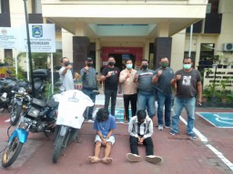 Gasak Motor di Tambaksari Surabaya, 2 Pemuda Diringkus Polisi