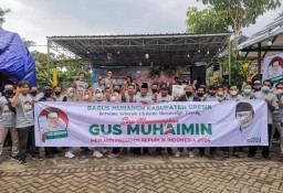 Petani hingga Pemuda di Gresik Dukung Muhaimin Iskandar Maju Capres 2024
