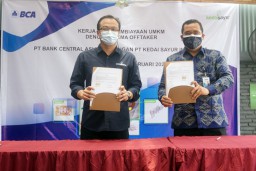 Akselerasi Ekosistem Digital Pertanian, BCA Gandeng Kedai Sayur