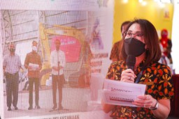 Pastikan Pekerja Industri Terima Booster, Jokowi Tinjau Vaksinasi secara Hybrid
