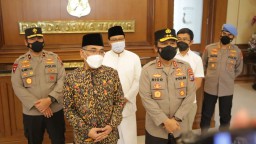 Pastikan Keamanan Harlah ke-99 NU, Ketum PBNU Temui Kapolda Jatim