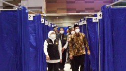 Gubernur Khofifah: Pasien Bergejala Ringan dan Tanpa Gejala Dirawat di Isoter