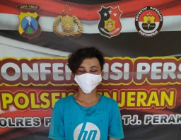 Apes, Pencuri Motor di Surabaya Babak Belur Usai Ditinggal Kabur Rekannya