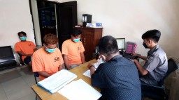 Gagal Kabur, Komplotan Pengedar Sabu Diringkus Polres Mojokerto