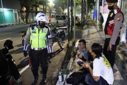 48 Motor Berknalpot Brong Terjaring Razia Balap Liar di Pasuruan