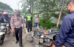 Pemotor Asal Jombang Tewas Tertabrak Kereta Api di Sidoarjo