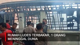 Video: Rumah Ludes Terbakar, Penghuni Meninggal Dunia
