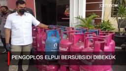 Video: Pengoplos Elpiji Bersubsidi di Pasuruan Dibekuk Polisi