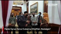 Video: Pakde Karwo Temui Gubernur Khofifah, Nostalgia?