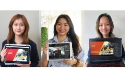 Tiga Mahasiswi Cantik UK Petra Raih Beasiswa Kuliah di Luar Negeri