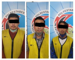 Tiga Anggota Sindikat Narkoba Apartemen Diringkus Polrestabes Surabaya