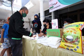 Pasar Murah Jatimnow, Warga: Ini Pertama Kali Kantor Media Ada Beginian