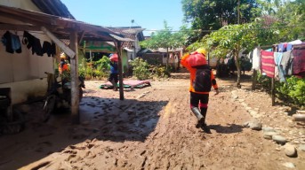 Banjir Desa Kandangan Banyuwangi Surut, Begini Penampakannya