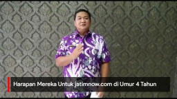 Harapan Mereka Untuk jatimnow.com Yang Kini Berumur 4 Tahun