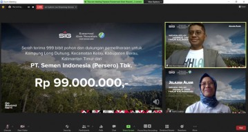 Peringati Hari Hutan Sedunia 2022, SIG Serahkan 999 Bibit Pohon di Kaltim