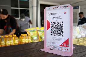 Foto: QRIS Bank Jatim Iringi Kesuksesan Pasar Sembako Murah Jatimnow.com