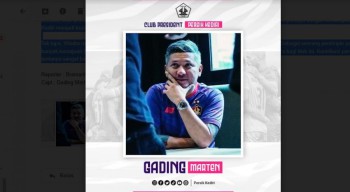 Sah, Papa Gempi Jadi Presiden Persik Kediri