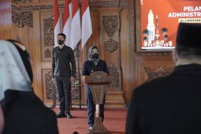 Sejumlah Pejabat di Pemkot Mojokerto Bergeser, Ning Ita Pimpin Pelantikan