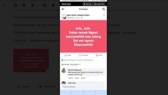 Viral di Medsos, Bupati Ngawi: Info Dalan Remek Mazzeeehhh