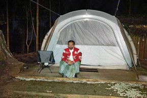 Jokowi Camping di Titik Nol Ibu Kota Negara Nusantara, Ini Dampaknya