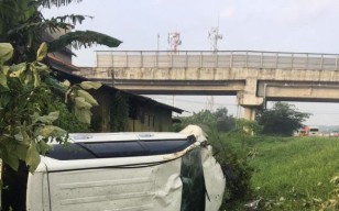 Anggota Fraksi Golkar DPRD Kota Malang Kecelakaan di Tol Lawang Singosari