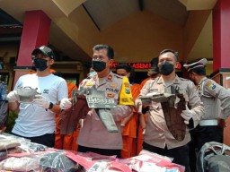8 Orang Komplotan Bandit Sadis di Surabaya Diberangus, Isap Sabu Sebelum Beraksi